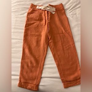 Aritzia salmon colored pants